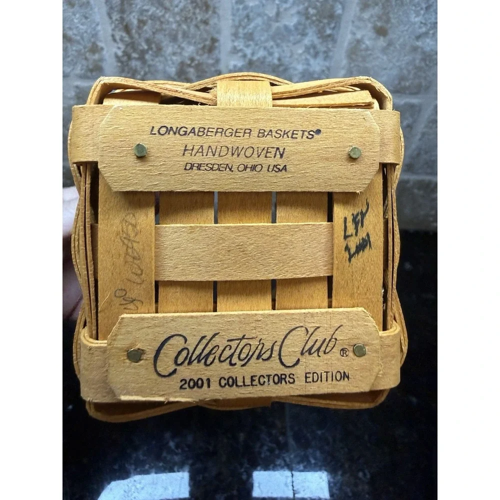 Longaberger 2001 collectors
